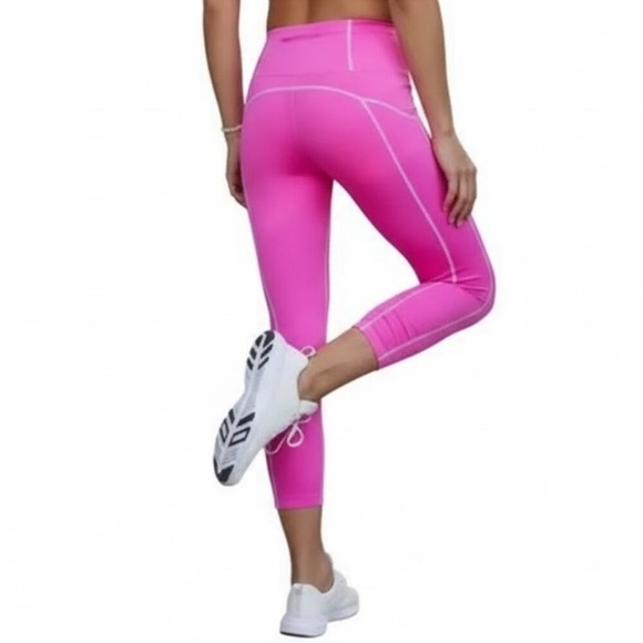 FP Movement You're A Peach High-Rise 7/8 Leggings in Vivid Pink Size Small - Picture 2 of 12